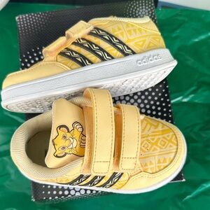 Adidas Kids Yellow Simba Sneakers